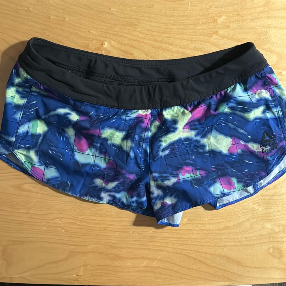 Reebok CrossFit shorts - women's small colorful